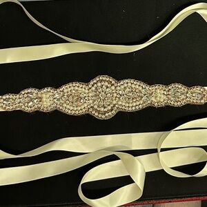 Rose Gold Bridal Belt